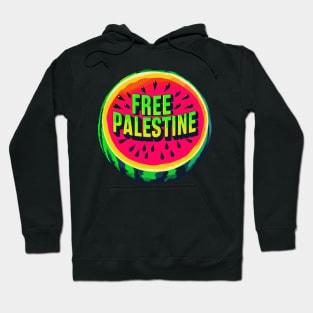 Free Palestine Watermelon Hoodie